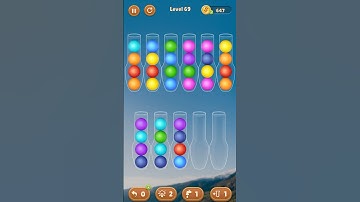 Color Ball Sorting Puzzle Level 69 🔥 #challenge #games #squidgamchallenge #gaming #puzzle