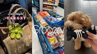 Grocery Shopping ASMR/Target Walmart SNR Relaxing Satisfying Video💚