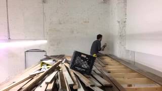 Loft Flooring Phase 1 timelapse