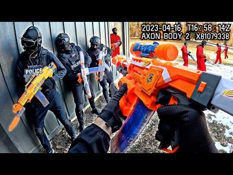 Nerf War Bodycam S.w.a.t. Battle | Safehouse Raid
