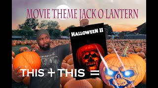 Amazing None Carving Movie Theme Jack O Lantern🎃