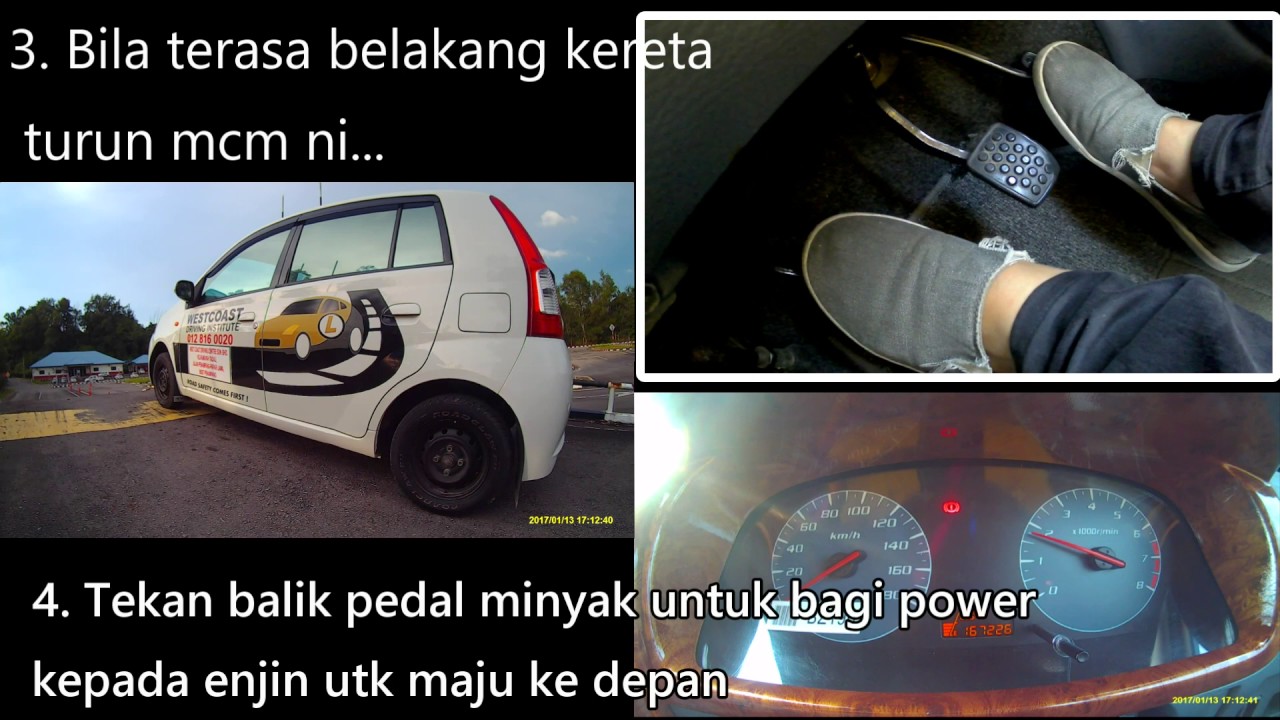 cara memandu kereta manual