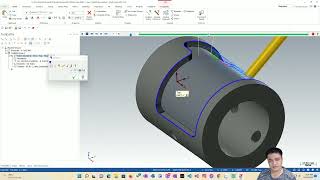 How to create a 4 axis substitution toolpath in Mastercam | CAM SPECIALIZE|