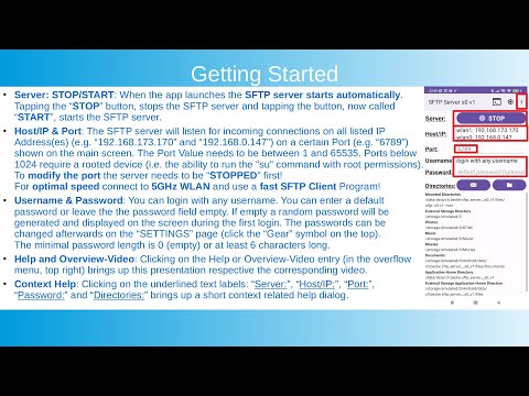 SFTP Server s0.0 v1.33 : Overview