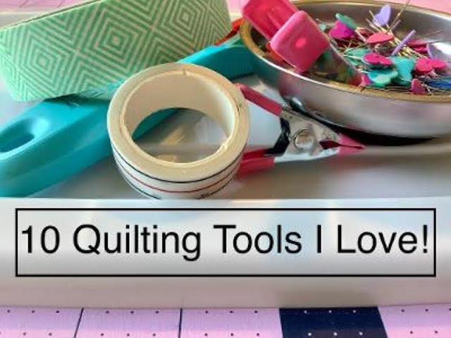  Quilting Supplies And Tools