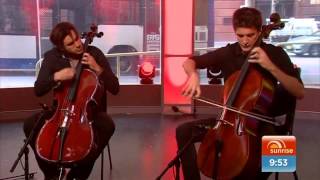 2CELLOS Perform Live at Sunrise TV show chords