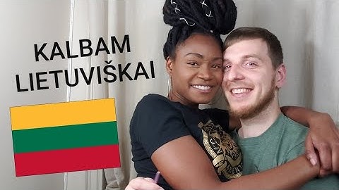Kodėl aš pasirinkau juodaode žmona? || Avri speaks Lithuanian again! 🇱🇹 (Why I chose a black wife)