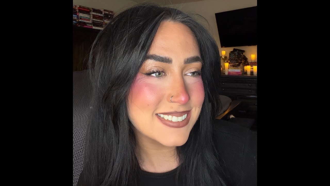 GRWM + holiday emotions + berry blush overload