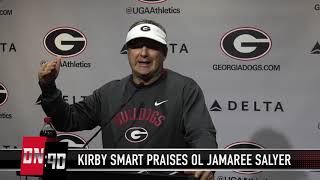 Kirby Smart calls former 5-star OL Jamaree Salyer Georgia's \\