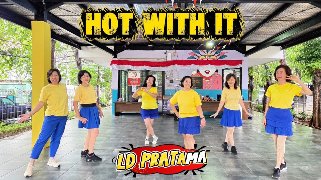 Hot With It Line Dance || Choreo:Colin Ghys (BEL) - February 2026