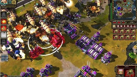 C&C Red Alert 3 - Remix - 1 + 2 AI vs.3 Brutal AI