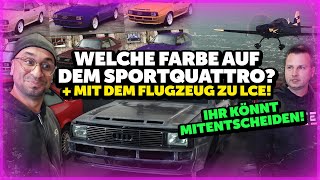 JP Performance - Welche Farbe auf dem Sportquattro? + Mit dem Flugzeug zu LCE!