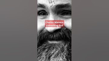 Charles Manson:  Unleashing Evil 😈 #shorts #mansonfamily #charlesmanson #crime #horror #viralvideo