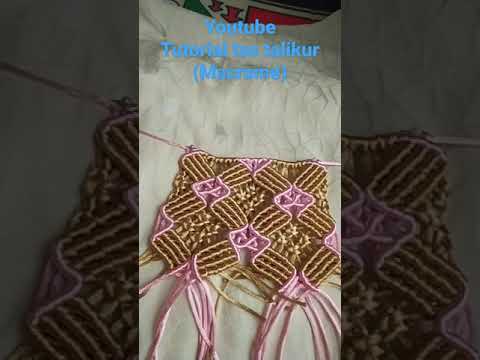 Video: Macrame Kos Duab: Hnab DIY