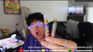 *LIVE* NEW PEN DROP! TRYING EVERY FLAVOR