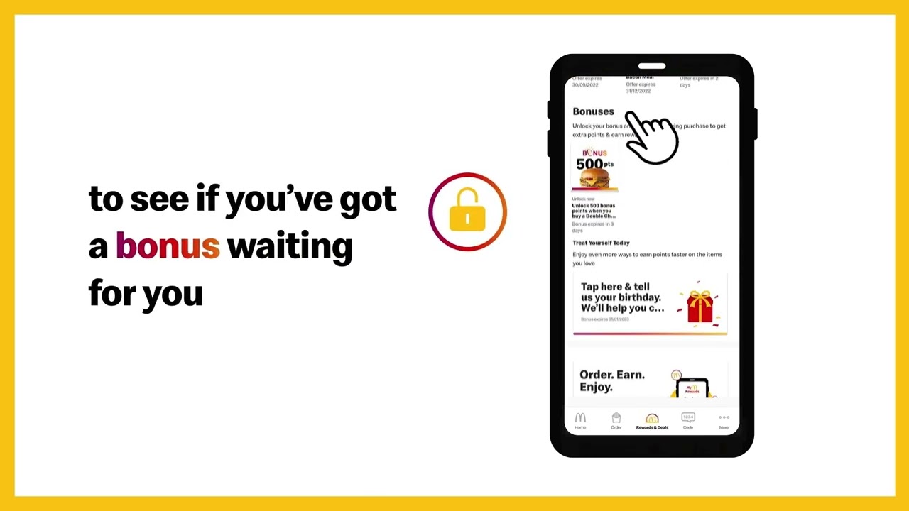 MyMacca's® Bonus Points