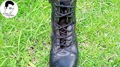 CARA IKAT TALI SEPATU PDL YANG BAIK DAN BENAR - Durasi: 3.50. 