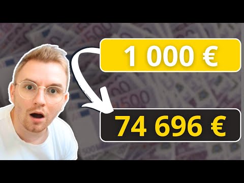 JE TRANSFORME TES 1 000€ EN 74 694€😱💸 EN TRADING (Méthode réelle avec MONEY MANAGEMENT)🚀