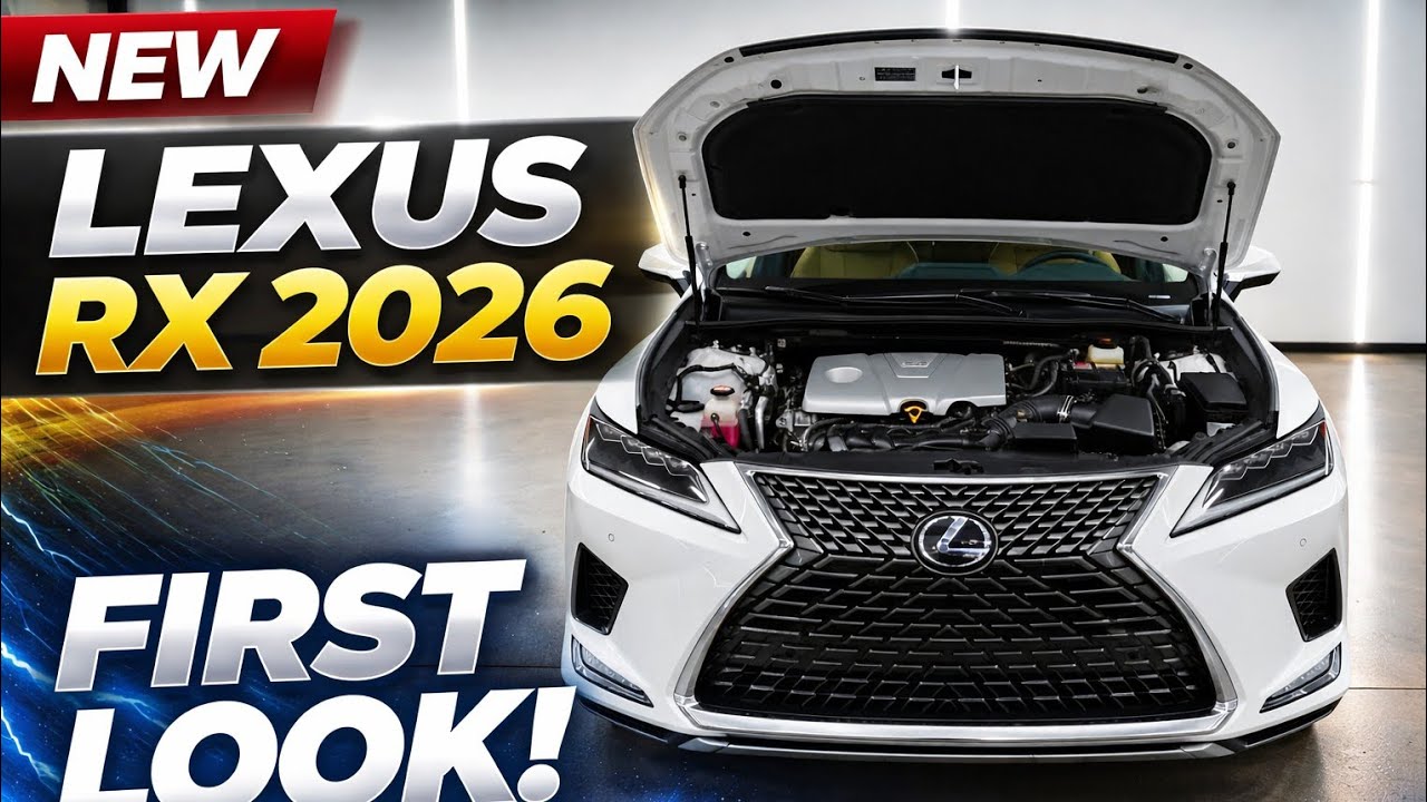 2026 렉서스 RX 공개! 디자인·성능·하이브리드까지 완벽 분석