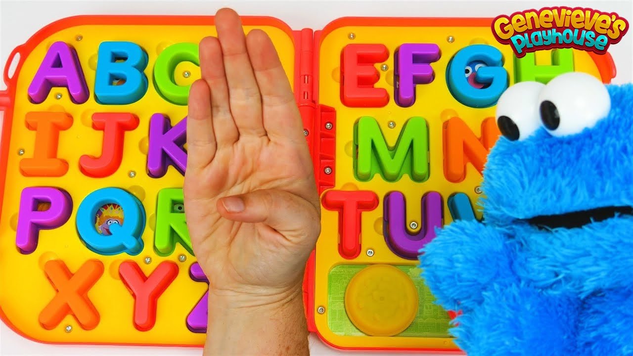 Learn how to Sign the Alphabet with Cookie Monster!