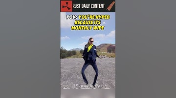 Its Rusts Wipe Day #shorts   #rust  #rustshorts  #gaming  #funny