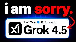 NEW Grok 4.5 DESTROYS Claude?