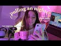 не сплю всю ночь *тяжело* | pulling an all nighter ✨