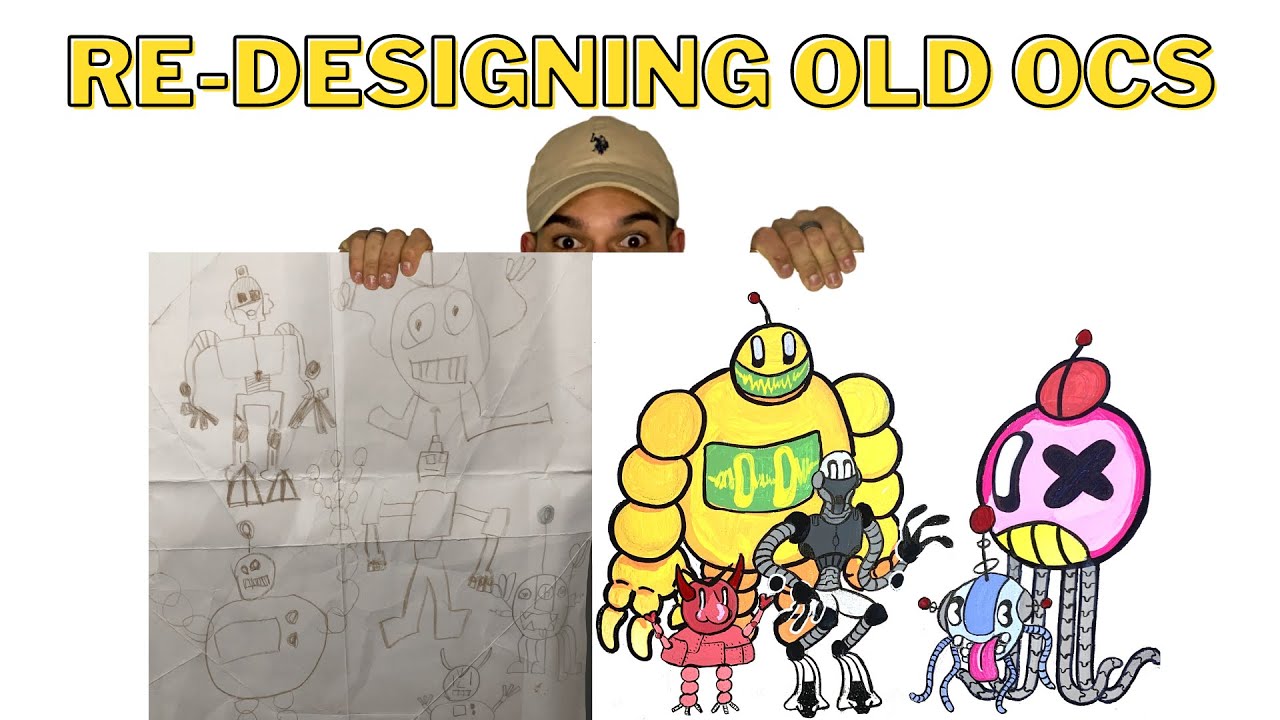 Redesigning Old OCs - YouTube