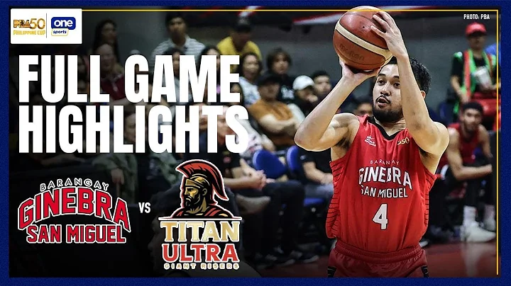 BRGY. GINEBRA vs. TITAN ULTRA | FULL GAME HIGHLIGHTS | PBA SEASON 50 PHILIPPINE CUP | DEC 21, 2025