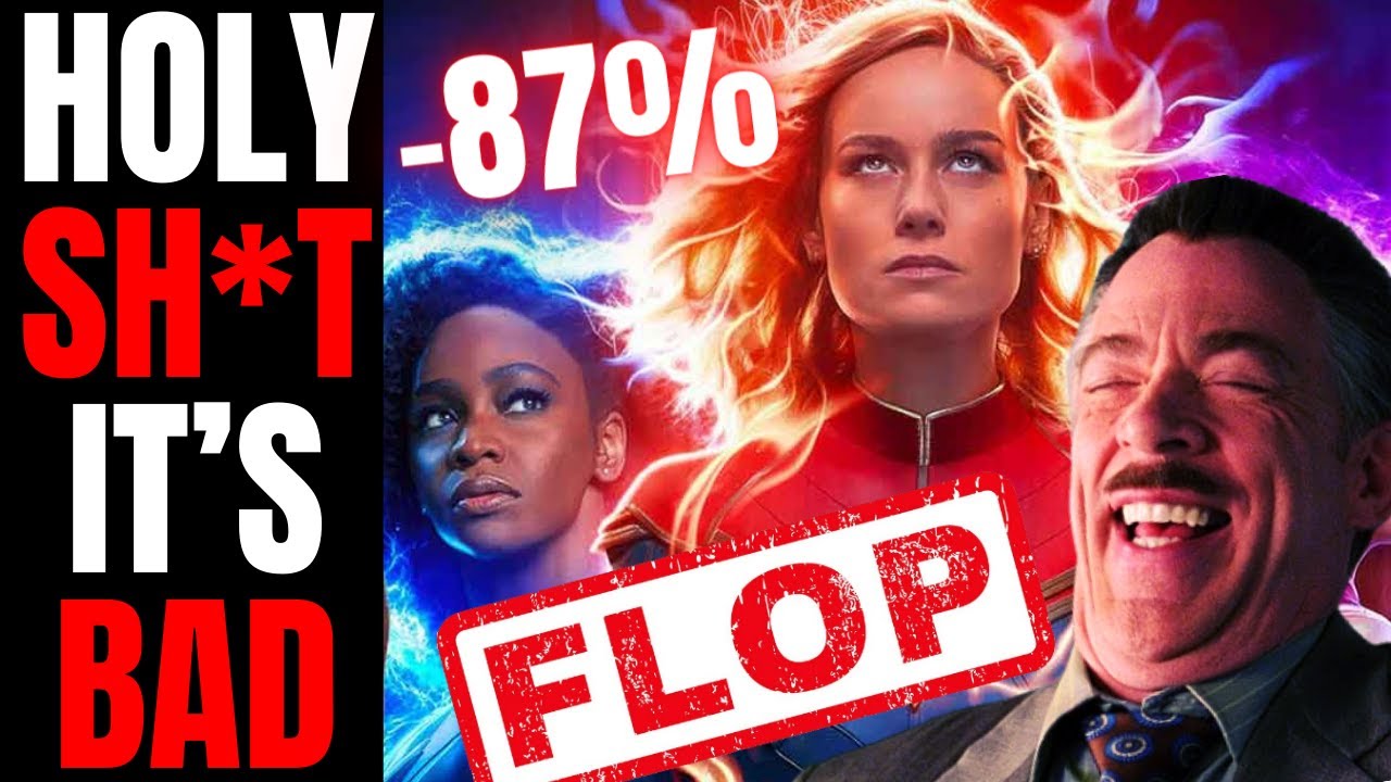 The Marvels Hits HISTORIC New Low, 87% Drop At Box Office Worst For A Comic Book Movie ALL TIME