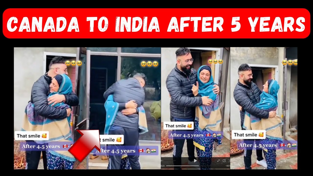 Canada to India surprise visit | Canada to India after 5 years - YouTube