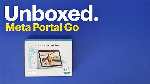 Unboxed: Meta Portal Go