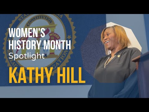 Women's History Month Spotlight: Kathy Hill