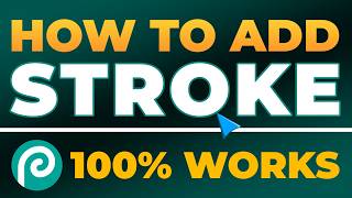 How To Add a Stroke To Text in Photopea (FAST & EASY) | 100% WORKS | NO Yapping, To The Point!