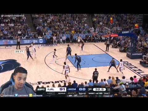 FlightReacts To #7 LAKERS at #2 GRIZZLIES | FULL GAME 1 HIGHLIGHTS | April 16, 2023!