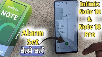 How To Set Alarm in Infinix Not 10 / Note 10 Pro | Multiple Alarm in Infinix Phone | @AksTech4u