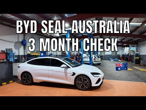 First BYD Seal Service at 3 Months in Sydney Australia Premium Variant
