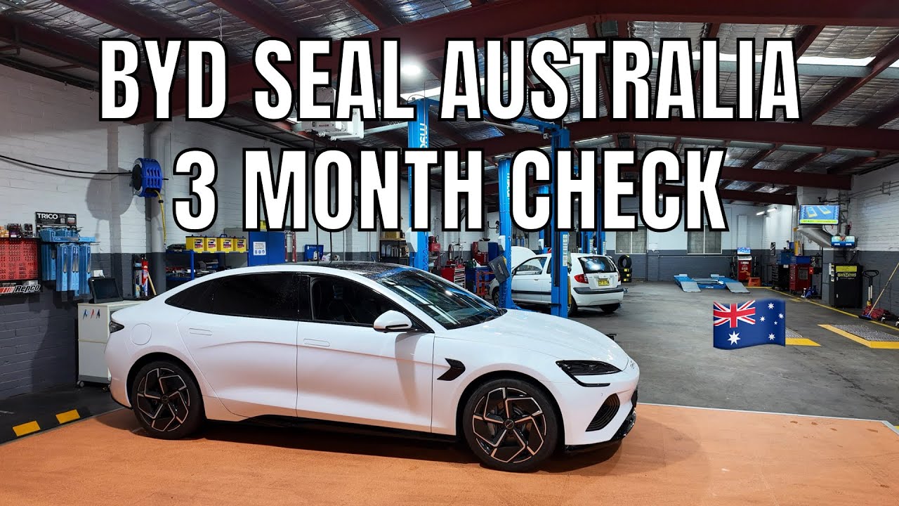 First BYD Seal Service at 3 months in Sydney Australia Premium Variant