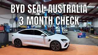 First BYD Seal Service at 3 Months in Sydney Australia Premium Variant