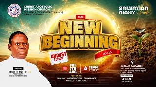 SALVATION NIGHT || AUGUST 2026 || A NEW BEGINNING.