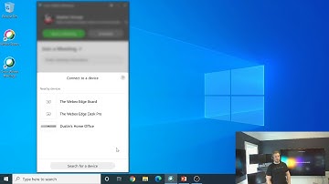 The Webex Edge - Manual Pairing and Sharing