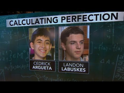 Meet 2 students who earned perfect score on AP calculus exam