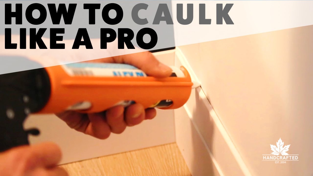 How to Caulk like a Pro