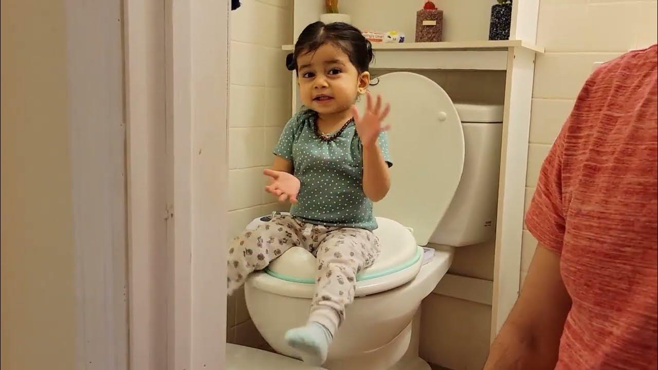 Potty training 18 month old girl YouTube