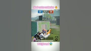 Noob vs pro vs Hacker 🔥| BGMI | Gamplay | Tdm | #shorts #youtubeshorts #tdm #bgmi