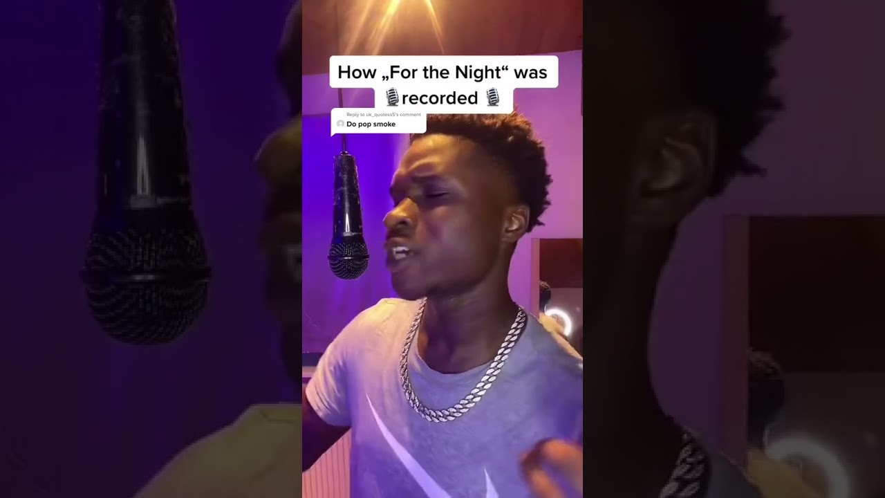 How Pop Smoke recorded “For The Night”