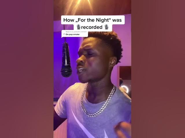 How Pop Smoke recorded “For The Night”