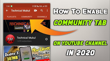 How To Enable Community Tab On YouTube Channel in 2020