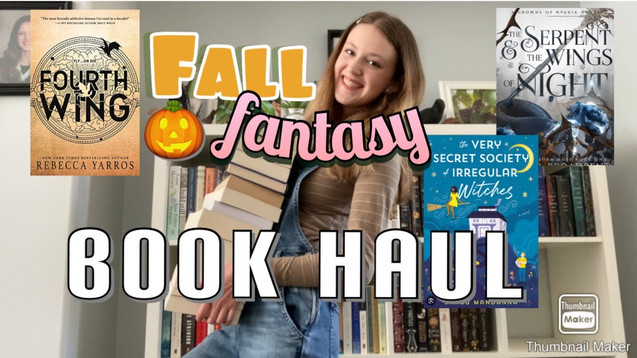 Fall & Fantasy Themed Book Haul!!