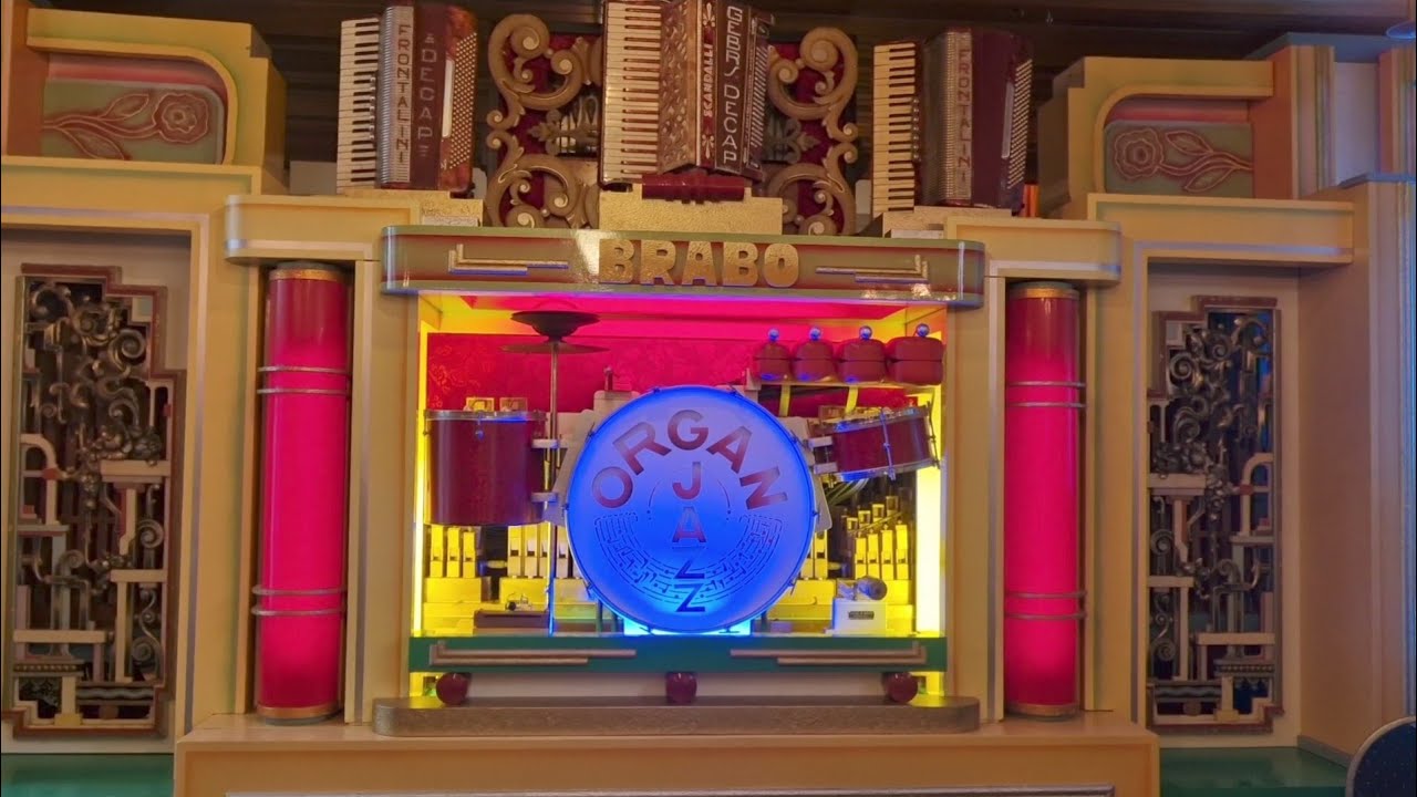 Mortier Orgel Brabo Op De Terheijdense Kermis In Café De Harmonie. Deel 1